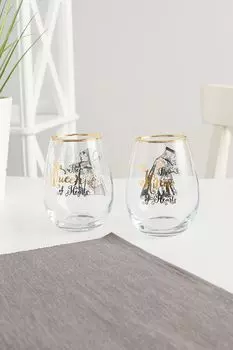 Набор из 2 стаканов Alice in Wonderland 590 мл Kitchen Craft