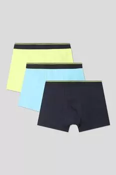 Набор из 3 хлопковых трусов боксеров Sanetta