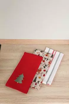 Набор из 3 кухонных полотенец Rudolph COINCASA