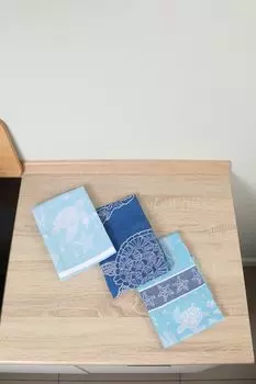 Набор из 3 кухонных полотенец с принтом COINCASA