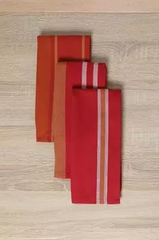 Набор из 3 кухонных полотенец с принтом COINCASA