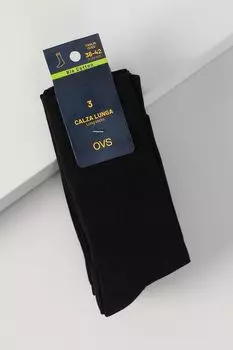 Набор из 3 пар хлопковых классических носков OVS