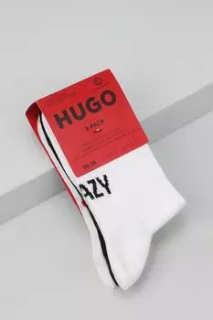 Набор из 3 пар хлопковых классических носков HUGO