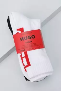 Набор из 3 пар хлопковых классических носков HUGO
