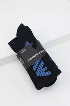 Набор из 3 пар хлопковых классических носков EMPORIO ARMANI