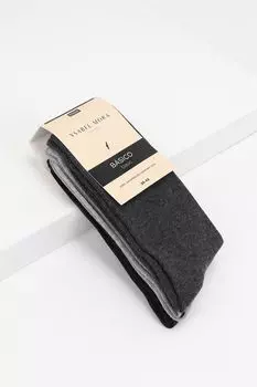 Набор из 3 пар хлопковых классических носков Ysabel Mora