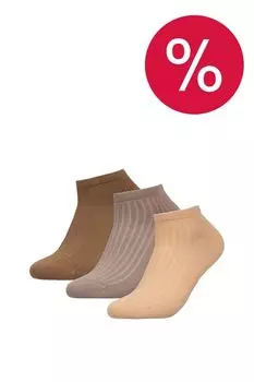 Набор из 3 пар хлопковых носков Tezido