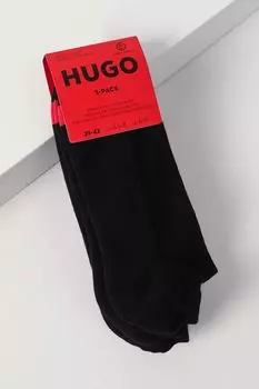 Набор из 3 пар хлопковых подследников HUGO