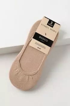 Набор из 3 пар хлопковых подследников Ysabel Mora