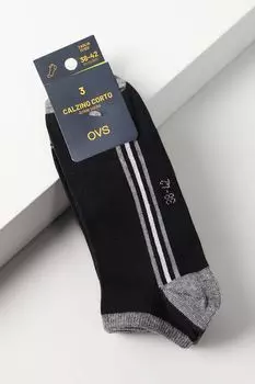 Набор из 3 пар хлопковых укороченных носков OVS