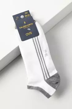 Набор из 3 пар хлопковых укороченных носков OVS