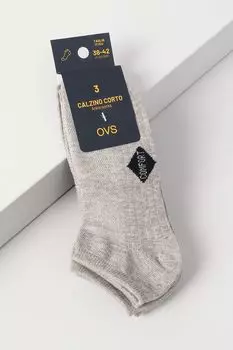 Набор из 3 пар хлопковых укороченных носков OVS