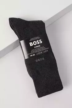 Набор из 3 пар классических хлопковых носков BOSS