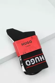Набор из 3 пар классических хлопковых носков HUGO
