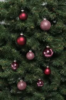 Набор из 42 стеклянных елочных шаров Triumph Nord