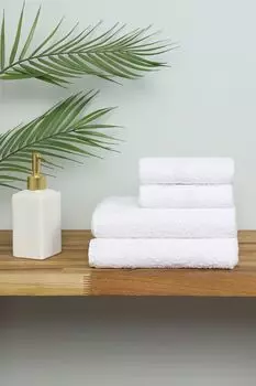 Набор из 4 хлопковых полотенец Gingerbread COINCASA