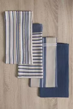 Набор из 4 кухонных полотенец Multilines Tiseco