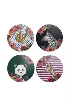 Набор из 4 настольных ковриков Wild At Heart Kitchen Craft