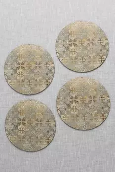 Набор из 4 настольных салфеток Creative Tops Gold Impressions Kitchen Craft