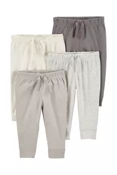 Набор из 4 пар трикотажных брюк Carter's
