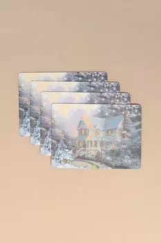 Набор из 4 подставок под горячее Holiday at home GENLEX
