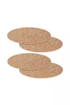 Набор из 4 сервировочных ковриков из пробки Recork Liberty Jones