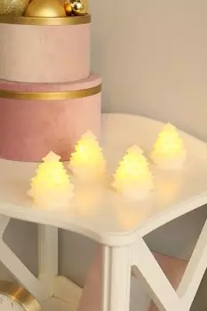 Набор из 4 световых фигур Carla Christmas Tree Sirius