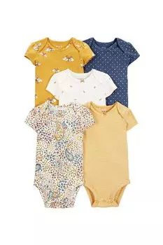 Набор из 5 хлопковых боди Carter's