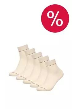 Набор из 5 пар хлопковых носков Tezido