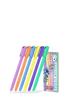 Набор из 6 гелевых ручек Paradise Stick Pastel Bloom 0.5 ErichKrause
