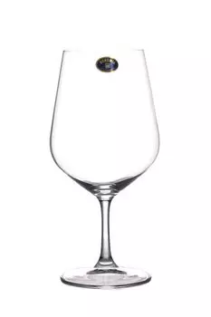 Набор из 6 хрустальных бокалов для вина Apus Crystalite Bohemia