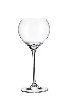 Набор из 6 хрустальных бокалов для вина Carduelis Cecilia Crystalite Bohemia