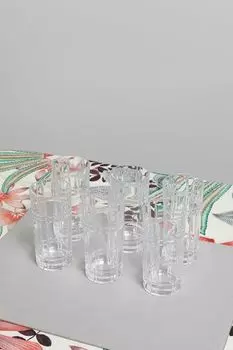 Набор из 6 хрустальных стаканов Any Rcr