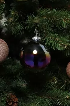 Набор из 6 новогодних шаров Хамелеон Triumph Nord