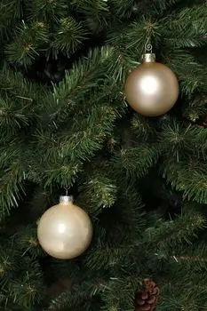 Набор из 6 стеклянных елочных шаров Triumph Nord