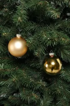 Набор из 6 стеклянных елочных шаров Triumph Nord