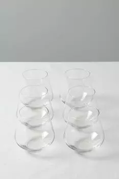 Набор из 6 стеклянных стаканов COINCASA