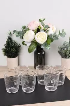 Набор из 6 стеклянных стаканов Seoul Tognana