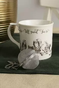 Набор из чашка с заварником Alice in Wonderland 300 мл Kitchen Craft