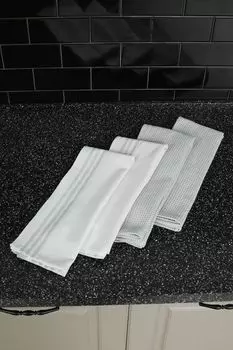 Набор из четырех кухонных полотенец Combo Tiseco