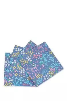 Набор из четырех кухонных салфеток Microflower COINCASA