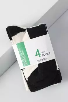 Набор из четырех пар классических носков Benetton Undercolors