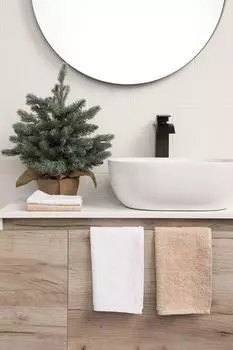 Набор из четырех полотенец с принтом COINCASA