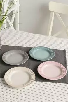 Набор из четырех тарелок 17 см Le Creuset