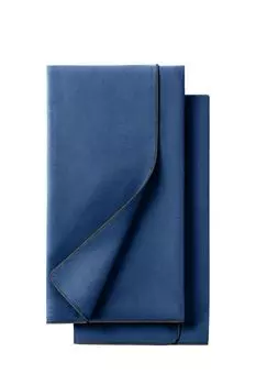 Набор из двух хлопковых антибактериальных наволочек Diamond Soft Silver