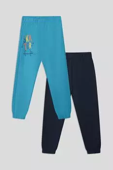 Набор из двух хлопковых брюк Fagottino