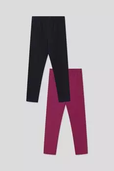 Набор из двух хлопковых легинсов OVS