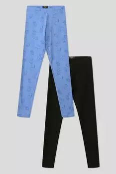 Набор из двух хлопковых легинсов OVS