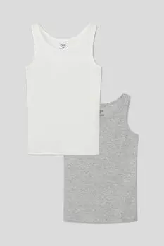 Набор из двух хлопковых маек OVS
