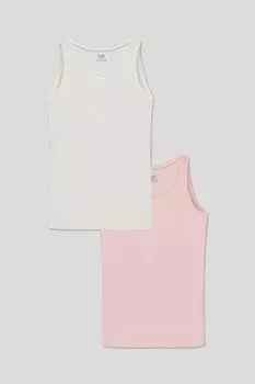 Набор из двух хлопковых маек OVS